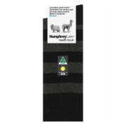 Fine Merino Baby Alpaca Blend Health Sock | Black